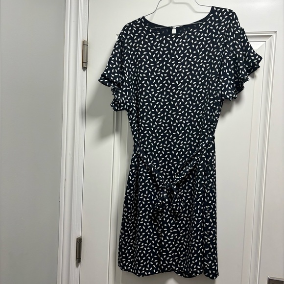 H&M Dress (navy and white) - Picture 1 of 4